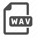 document, extension, file, format, wav