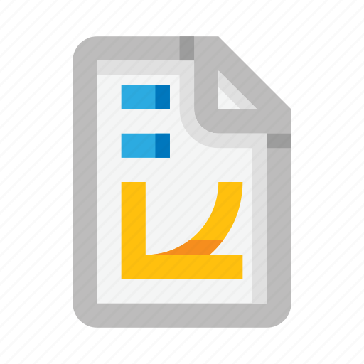 File, chart, graph, math, document, format, paper icon - Download on Iconfinder