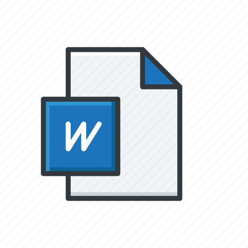 Word, docx, docs, word processor icon - Download on Iconfinder