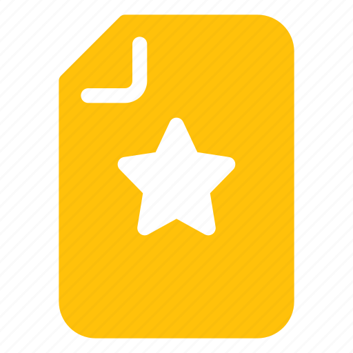File, archive, star, rating, review icon - Download on Iconfinder