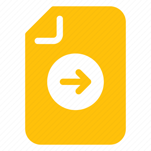 File, document, next, send, forward, arrows icon - Download on Iconfinder