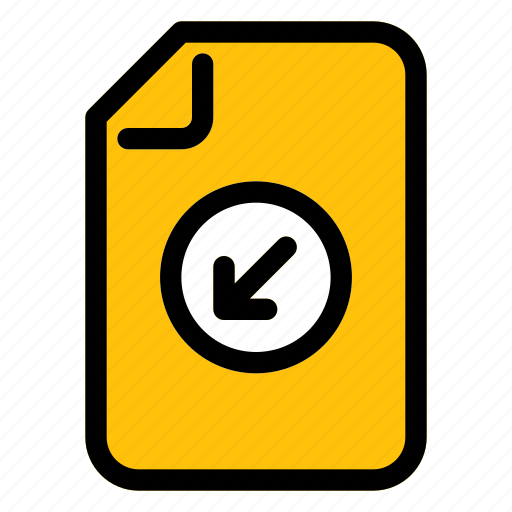 File, document, installer, download, down icon - Download on Iconfinder