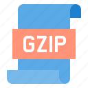 archive, document, file, gzip, interface