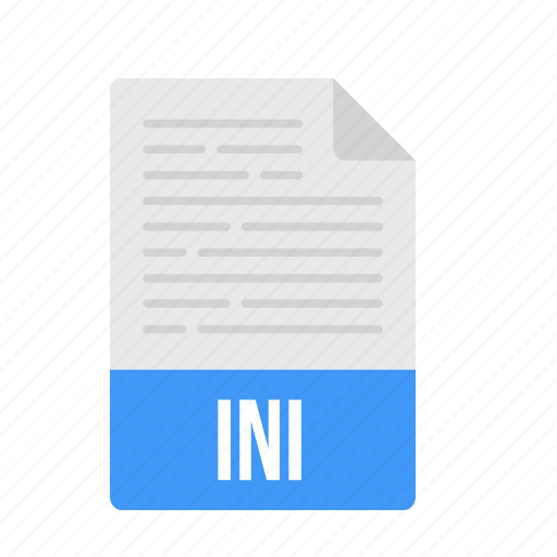 Document, file, format, ini icon - Download on Iconfinder