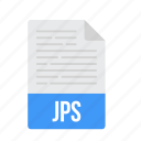 document, file, format, jps
