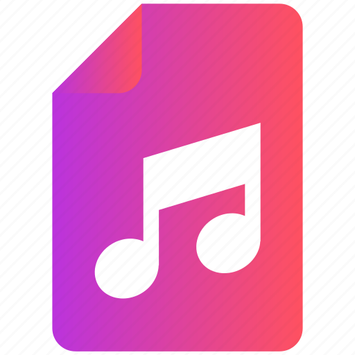Audio, document, file, music, record icon - Download on Iconfinder