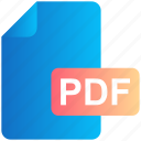 document, extension, file, format, pdf