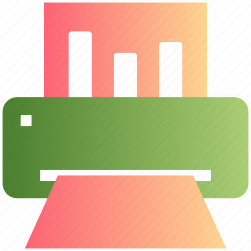 File, graph, print, printer, report icon - Download on Iconfinder