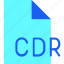 cdr, file, file format, file type, format, page, type 