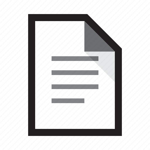 Document, paper, word, write icon - Download on Iconfinder