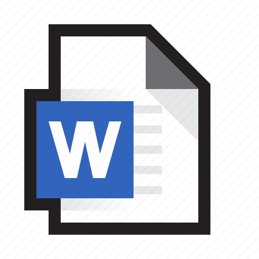 Document, docx, text, word processor icon - Download on Iconfinder