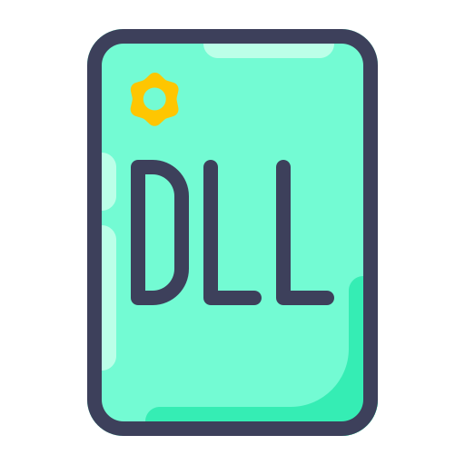 Dll, document, extension, file, file format, file type, format icon - Free download