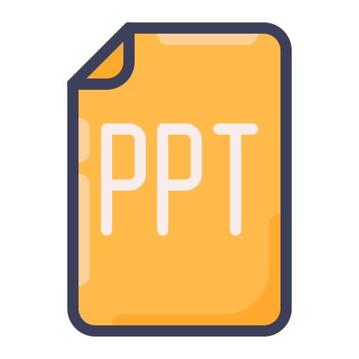 Document, extension, file, file format, file type, format, ppt icon - Free download