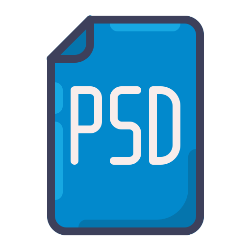Document, extension, file, file format, file type, format, psd icon - Free download
