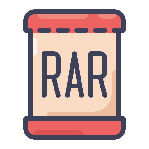 Document, extension, file, file format, file type, format, rar icon - Free download