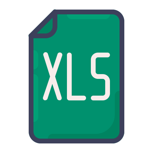 Document, extension, file, file format, file type, format, xls icon - Free download