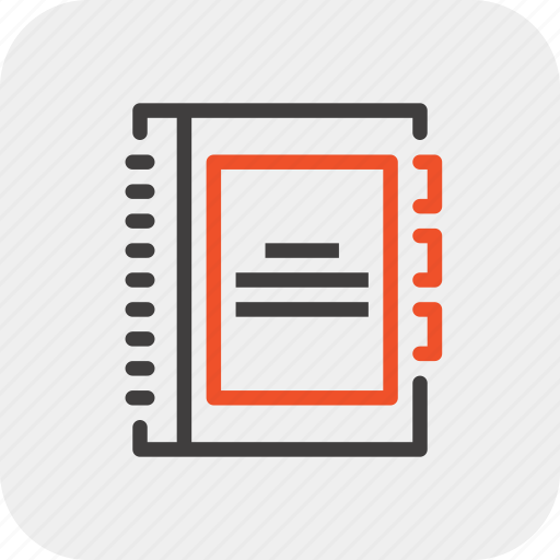 Address, book, contact, contacts, list, notebook, phone icon - Download on Iconfinder