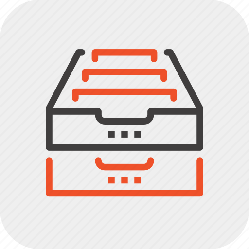 Archive, box, data, document, file, office, storage icon - Download on Iconfinder