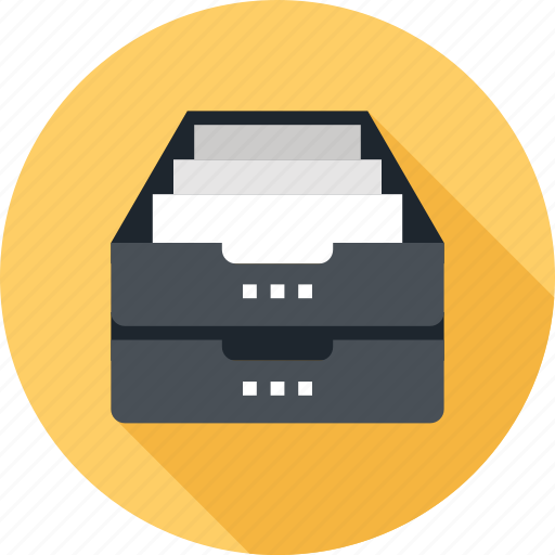 Archive, box, data, document, file, office, storage icon - Download on Iconfinder
