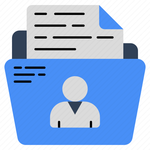 Folder, document, doc, archive, binder, personal icon - Download on Iconfinder