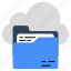 folder, document, doc, binder, cloud 