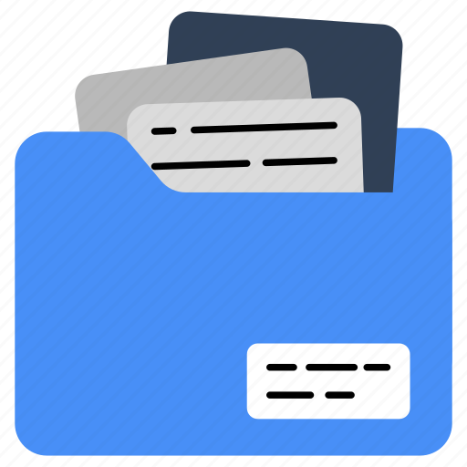 Folder, document, doc, archive, binder icon - Download on Iconfinder