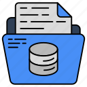 folder, document, doc, archive, binder, database