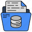 folder, document, doc, archive, binder, database 