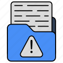 folder error, document, doc, archive, binder