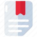 bookmark folder, document, doc, archive, binder