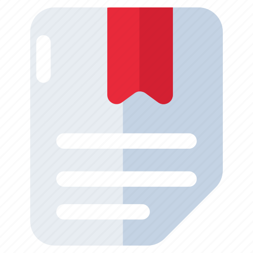 Bookmark folder, document, doc, archive, binder icon - Download on Iconfinder