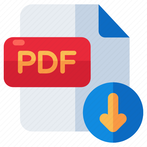 Pdf file download, document download, doc download, data download, data storage icon - Download on Iconfinder