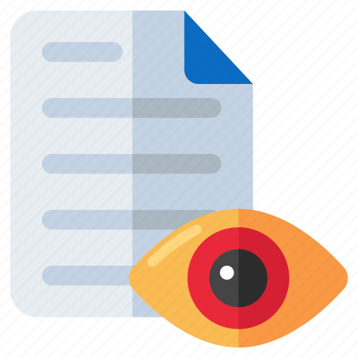File monitoring, file inspection, file visualization, document monitoring, bookmark folder icon - Download on Iconfinder