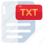 txt file, file format, filetype, file extension, document 