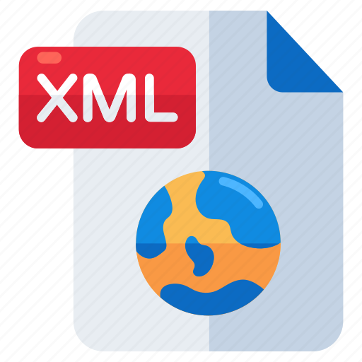 Xml file, file format, filetype, file extension, document icon - Download on Iconfinder