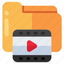video folder, document, doc, archive, binder