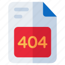 404 file, file format, filetype, file extension, document