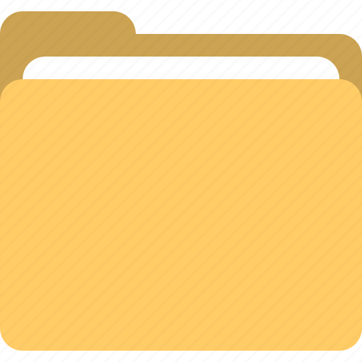 Basic folder, folder, folder full, standard folder icon - Download on Iconfinder