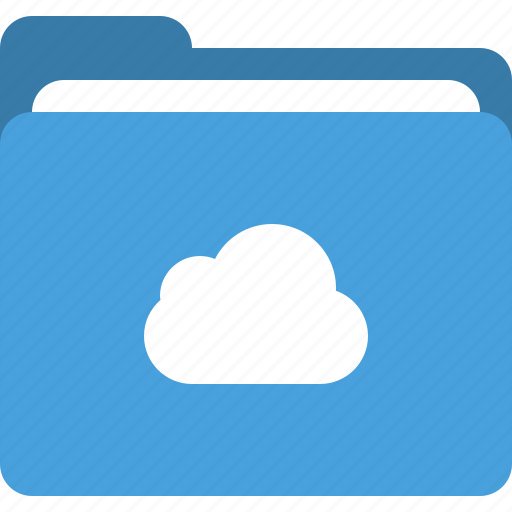 Cloud, cloud storage, folder, shared folder icon - Download on Iconfinder