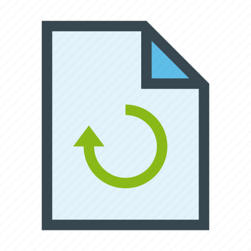 Document, file, load, reload, update icon - Download on Iconfinder