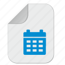 calendar, date, doc, document, file, office, paper