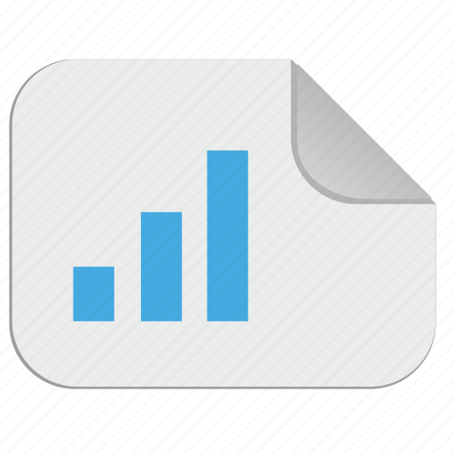Chart, doc, document, file, horizontal icon - Download on Iconfinder