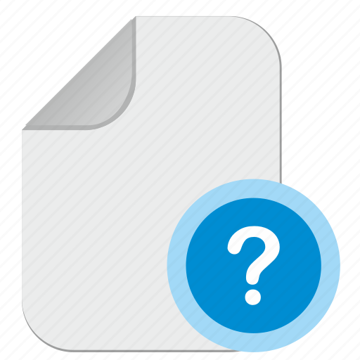 Doc, document, file, quest, question icon - Download on Iconfinder