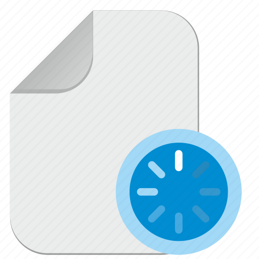 Document, file, load, loading, process icon - Download on Iconfinder