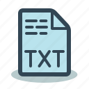 file, format, text, txt