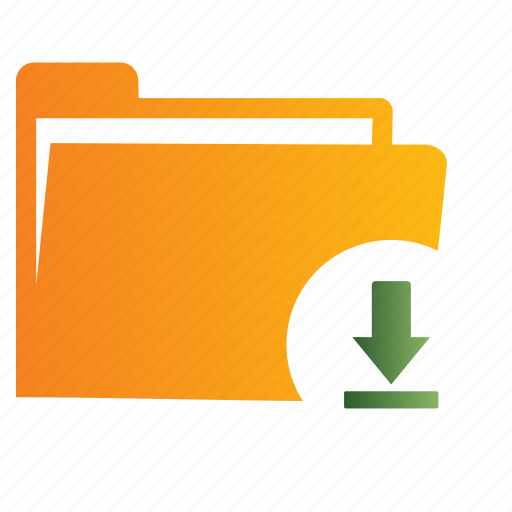 Directory, download, file, folder icon - Download on Iconfinder