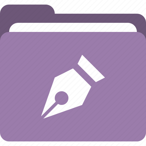 Document, draw, extension, file, folder, format, pen icon - Download on Iconfinder