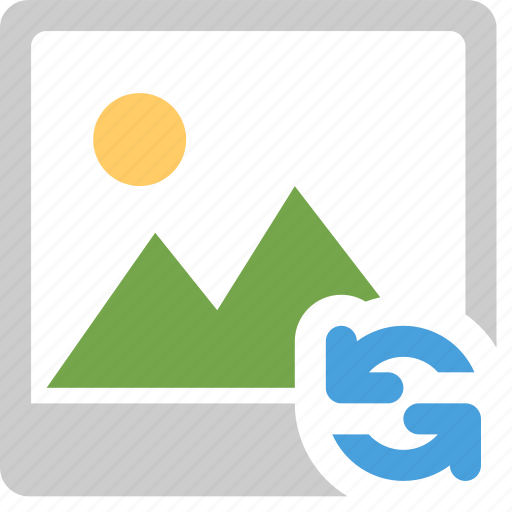 Gallery, image, media, photo, picture, refresh icon - Download on Iconfinder