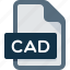 cad, document, extension, file, data 