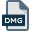 dmg, document, extension, file, data, format 